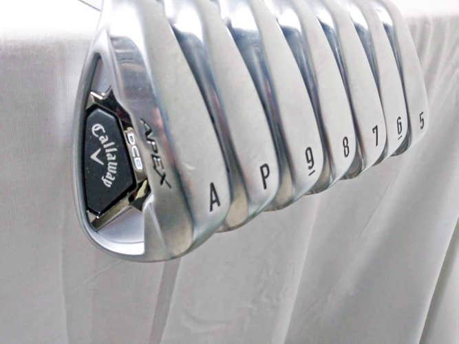 Callaway Apex DCB 21 Iron Set 5-PW+AW (Project X LZ 95, 6.0, LEFT) +1/2" LONG LH