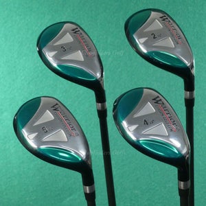 Warrior Custom Golf Tomahawk 2, 3, 4 & 5 Hybrids Factory Graphite Firm SET OF 4