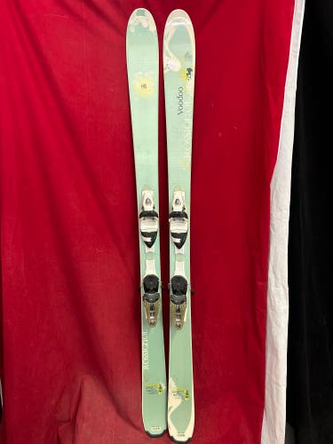 Skis: Rossignol 165 cm All Mountain Skis With Bindings (Used)