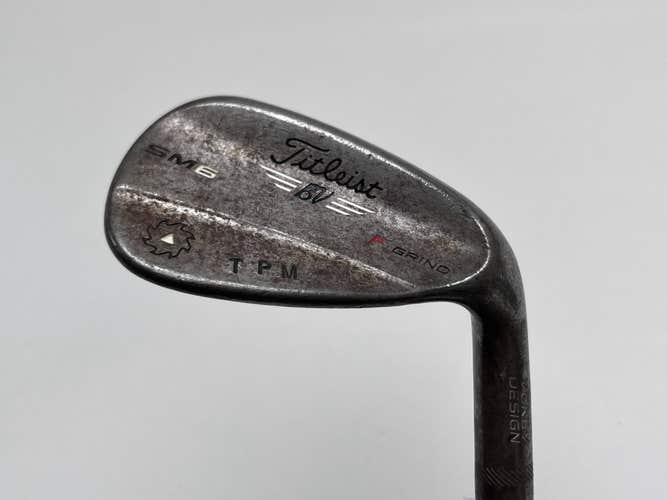 Titleist Vokey SM6 Raw Wedge 52* 8 Bounce KBS Tour Regular Steel Mens RH