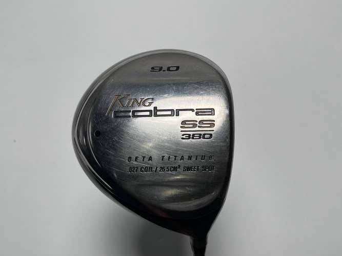Cobra SS 380 Driver 9* Graphite Design YS-5.1 55g Stiff Graphite Mens RH