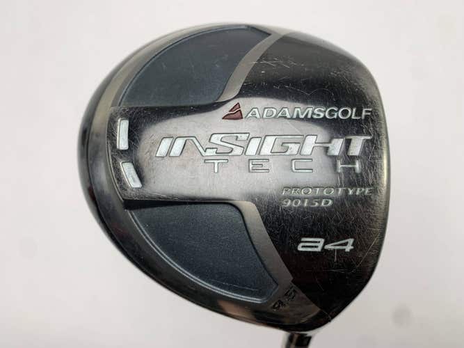 Adams Insight Tech A4 Driver 9.5* Matrix Ozik Code-7 60g Stiff Graphite Mens RH