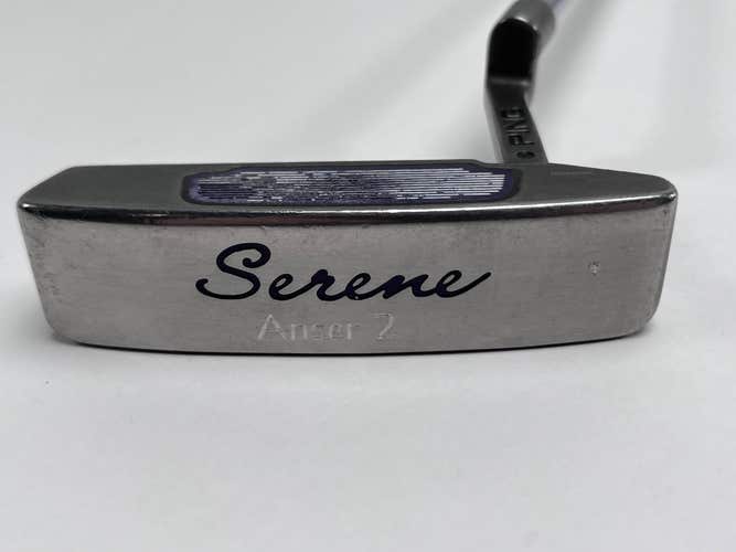 Ping Serene Anser 2 Putter 33" SuperStroke Tour 1.0 Black Dot Womens RH