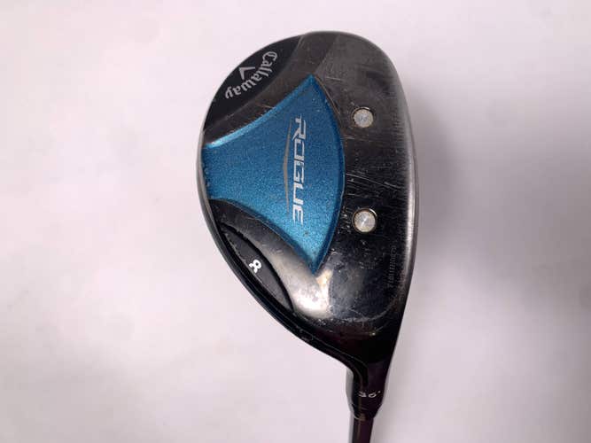 Callaway Rogue 8 Hybrid 34* Aldila Quaranta 40g Ladies RH Undersize Grip