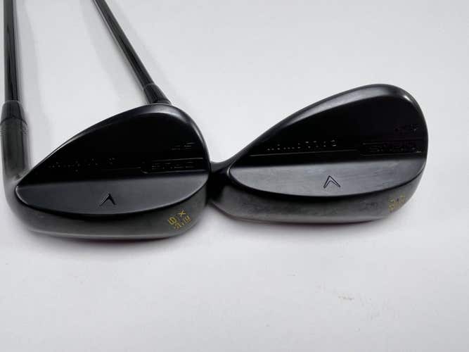 Callaway Opus SP Black Shadow Wedge Set 56* 12 60* 12 Accra iS8 Graphite Mens RH