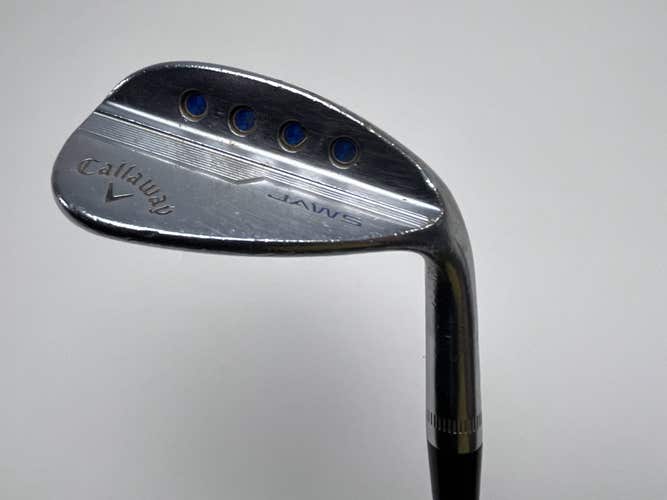 Callaway Jaws MD5 Platinum Chrome Wedge 56* 12 Bounce W-Grind KBS Stiff Steel RH