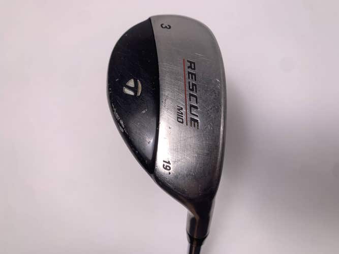 TaylorMade Rescue Mid 3 Hybrid 19* Light Metal 95g Regular Steel Mens RH