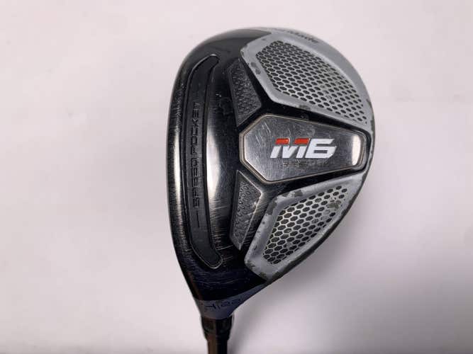 TaylorMade M6 4 Hybrid 22* Fujikura Atmos Red 6R Regular Graphite Mens LH