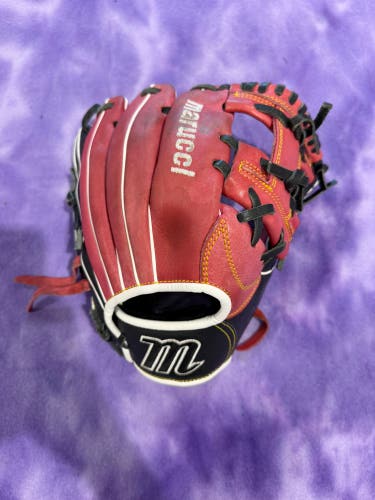 Red Marucci Caddo Series RH Infield Baseball Glove 11.5" (Used)