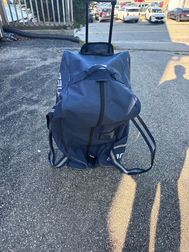 Blue Bauer Wheeled Bag (Used) 30"x18"x15"