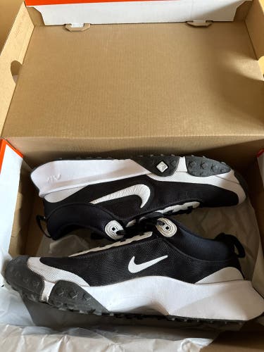Black Men's Size M 10.0 (W 11.0) Adult Nike Force Zoom Trout 4 Turf Low Top Turf Cleats (Used)