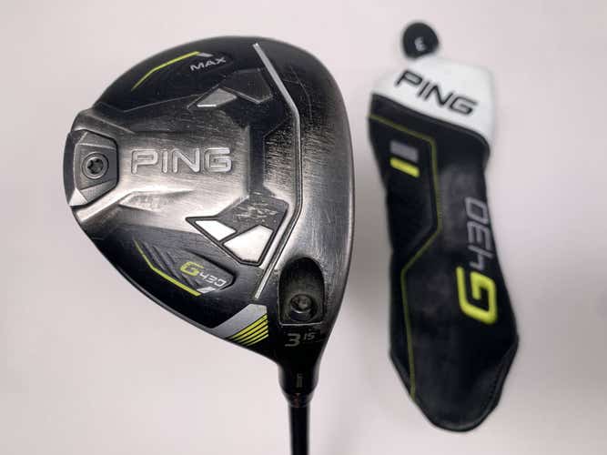Ping G430 Max 3 Fairway Wood 15* Alta CB 65g Regular Graphite Mens RH HC