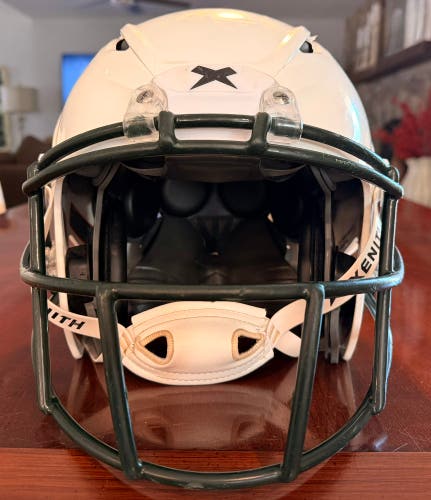 White Youth Medium Xenith Shadow Helmet (Used)