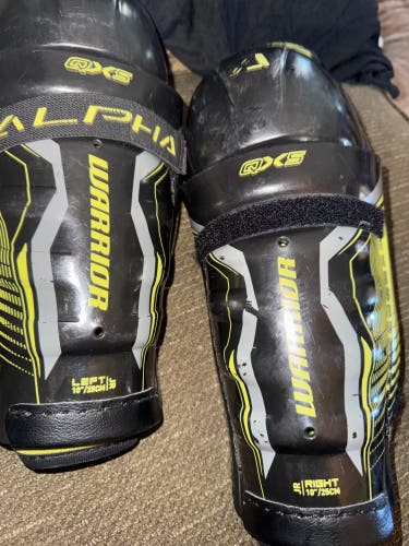 Junior Warrior Alpha QX5 10" Shin Pads (Used)