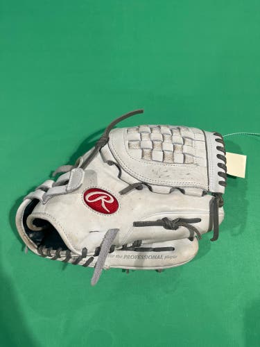 White Rawlings Liberty advanced RH Baseball Glove 12" (Used)
