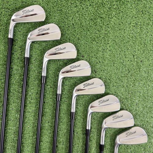 Titleist 620 MB Iron Set 3-PW KBS Max Graphite 85g Stiff Flex Left Handed