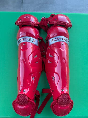 Force3 Pro Gear Catcher's Leg Guard Intermediate Size 14”