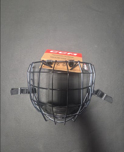 New CCM FM Pro Small Oreo Cage Black/White