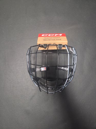 New CCM FM Pro Medium Oreo Cage Black/White