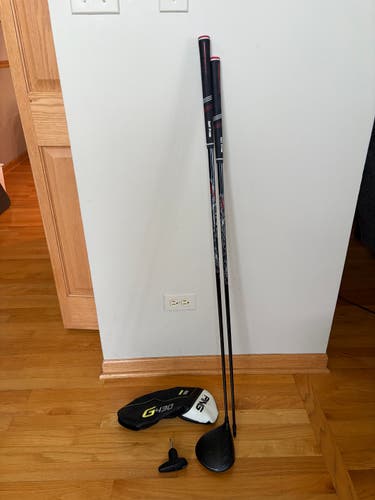 Ping G430 Max 10K 12* RH Driver with UST Lin-Q 5F4 (S) & 5F3 (R) Shafts, Wrench & Cover Included