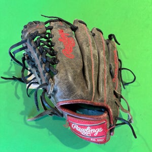 Brown Rawlings Heart of the Hide LH Infield Baseball Glove 11.5"