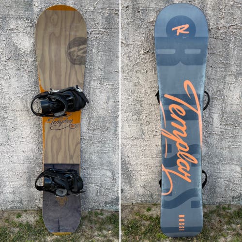 155cm Rossignol Templar Snowboard With Bindings (Lightly Used)