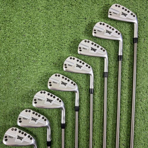 PXG 0311T Gen 3 Iron Set 4-PW GW Aerotech Steelfiber i95 Stiff Flex NEED GRIPS