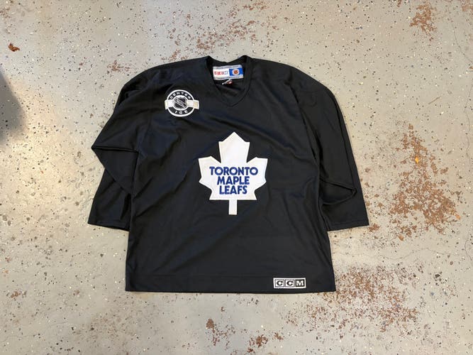 Vintage Toronto Maple Leafs Center Ice CCM Practice Jersey