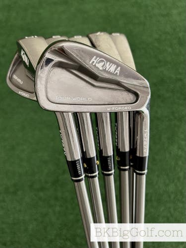 Honma Tour World TW727V Forged Iron Set 5-P / Honma Vizard 95 Stiff Graphite
