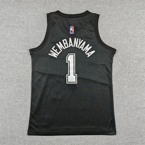San Antonio Spurs Wembanyama Basketball Jersey