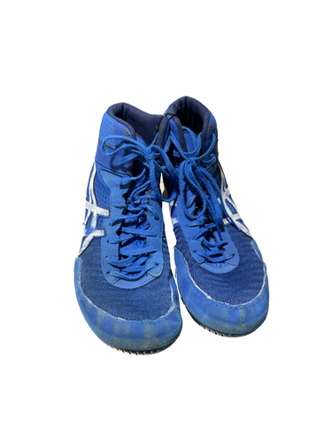 Used Asics Wrestling Shoes Royal Blue Senior 10.5 11834-S000054325