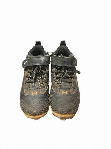 Used Under Armour BRYCE HARPER BB/SB Cleats Black Youth 13.0 11834-S000054812