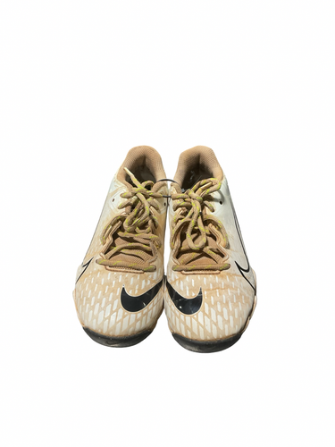 Used Nike DIAMOND BB/SB Cleats White Junior 02 11834-S000054831