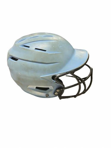 Used BoomBah BABY BLUE HELMET Batting Helmet w/Mask Carolina Blue One Size 11834-S000054552