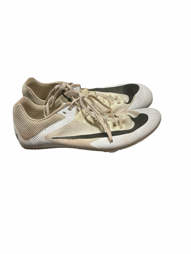 Used Nike Track & Field Cleats Adult White Senior 8.5 11834-S000054586