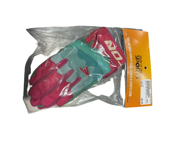 Used Easton BB/SB Batting Gloves Pink XL 11834-S000054588