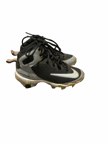 Used Nike HUARACHE BB/SB Cleats Black Youth 12.0 11834-S000054590