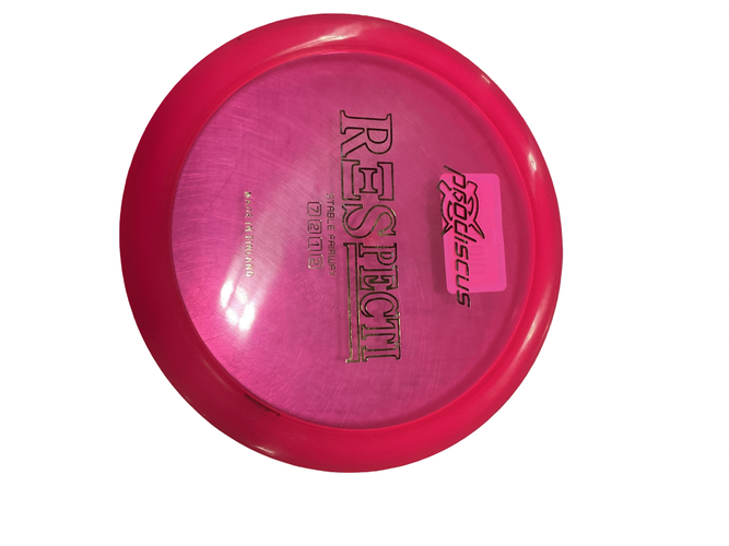 Used PRODISCUS RESPECTI Disc Golf Driver Pink 11834-S000054604