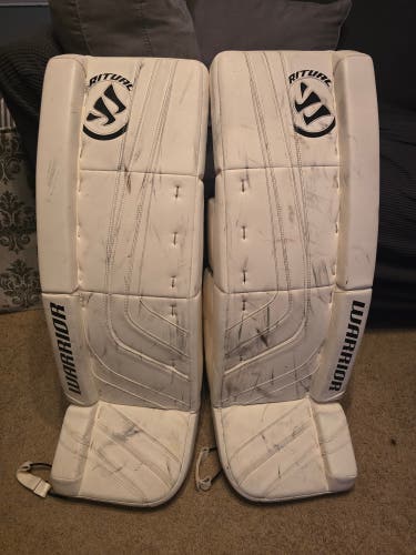 34" Warrior Ritual Pro Goalie Leg Pads (Used)