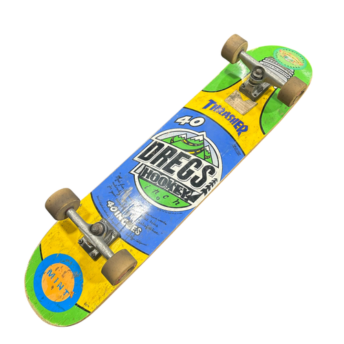 Used Dregs HOOKEY Complete Skateboard Royal Blue Long 11375-S000380550