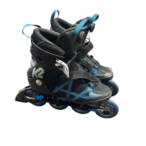 Used K2 FIT 90 BOA Senior Rec Fitness Skates Black Senior 10 11375-S000380637