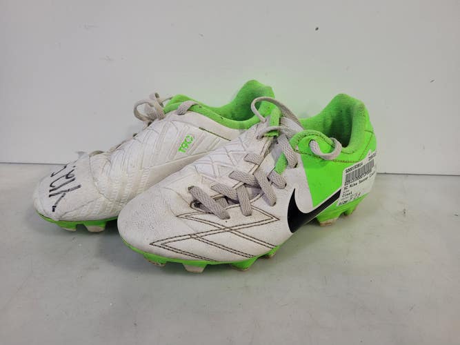 Used Nike Soccer Cleats White Youth 12.5 11727-S000193914