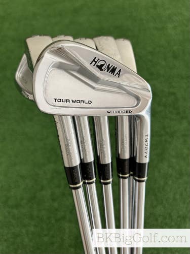 Honma Tour World TW727V Forged Iron Set 5-P / Dynamic Gold S200 Stiff