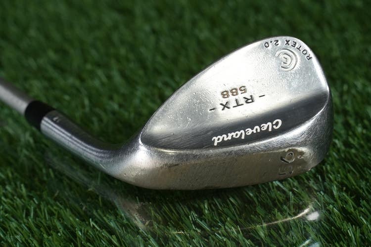 Cleveland RTX 588 Rotex 2.0 56 Sand Wedge KBS C-Taper Lite Stiff Jumbo Grip RH