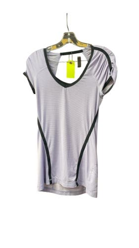 Women's Lululemon Purple Short Sleeve Athletic Shirt - Size 2