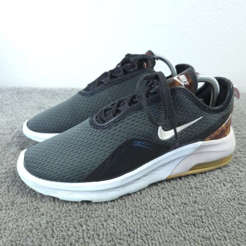 Nike Air Max Motion 2 Womens Size 9 Running Shoes Black Low Athletic Sneakers