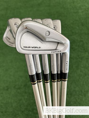 Honma Tour World TW717P Forged Iron Set 5-P / Honma Vizard 55 Stiff Graphite