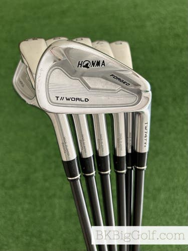 Honma Tour World TW747Vx Forged Iron Set 5-P / Honma Vizard 85 Stiff Graphite