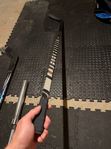 BOSTON COLLEGE Warrior Alpha LX2 Pro Left Hand Hockey Stick Mid Pattern 85 Flex Pro Stock (Used