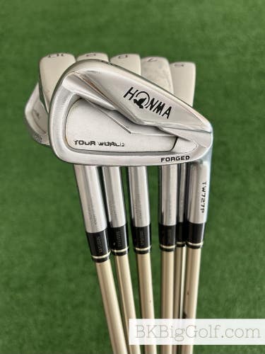 Honma Tour World TW727P Forged Iron Set 5-P / Honma Vizard 55 Regular Graphite